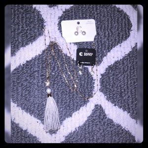 Pearl & Rhinestone Set